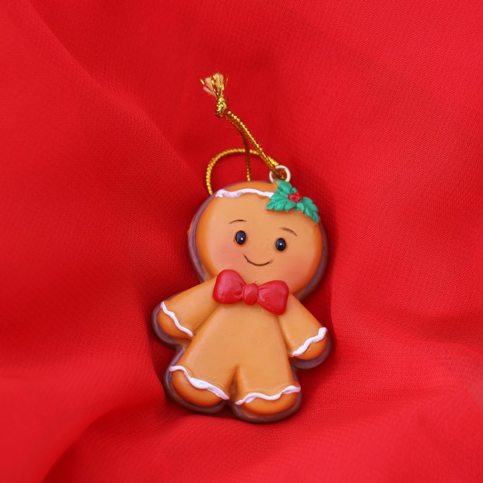 Appendini di Natale Bomboniere per Battesimo e Nascita - Omino Marzapane