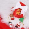 Christmas baby bomboniere battesimo su sacchetto di Natale per bambini