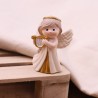 Statuina Angioletto Bimba Prima Comunione e Cresima bomboniera fai da te angelo bianco