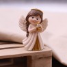 Statuina Angioletto Bimba Prima Comunione e Cresima bomboniera fai da te angelo bruno