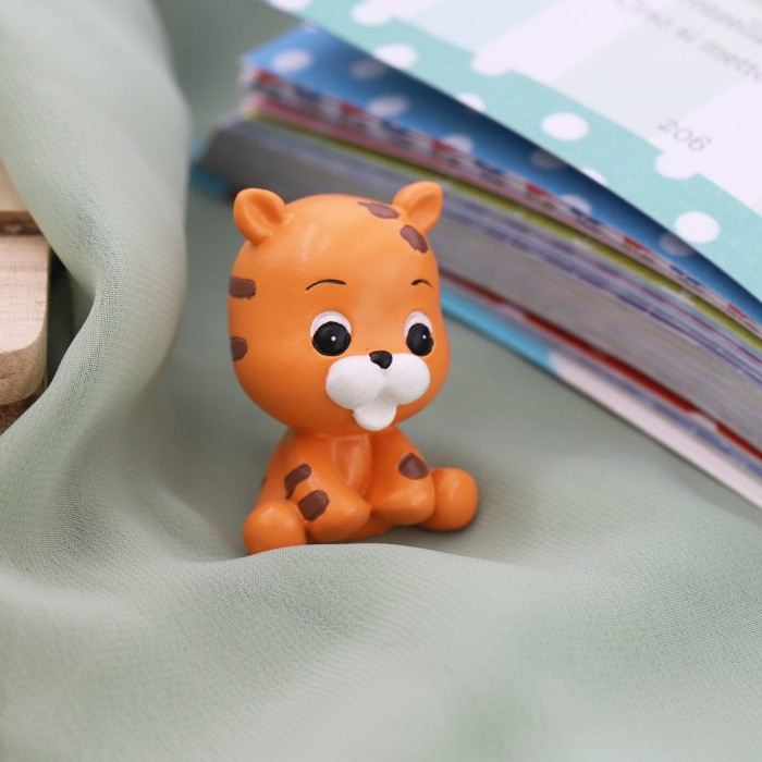 Baby Safari Animali Statuine Bomboniere Fai Da Te - Tigre