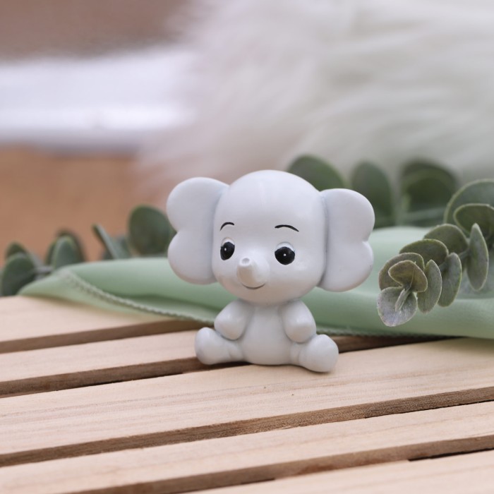 Baby Safari Animali Statuine Bomboniere Fai Da Te - Elefante