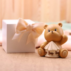 Bomboniera Battesimo Orsetto teddy maxi confezionato