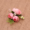 Battesimo fai da te Pick di fiori rosa per confezioni Comunione e Matrimonio