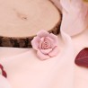 Rosa in porcellana bomboniera fai da te per matrimonio rosa viale magico