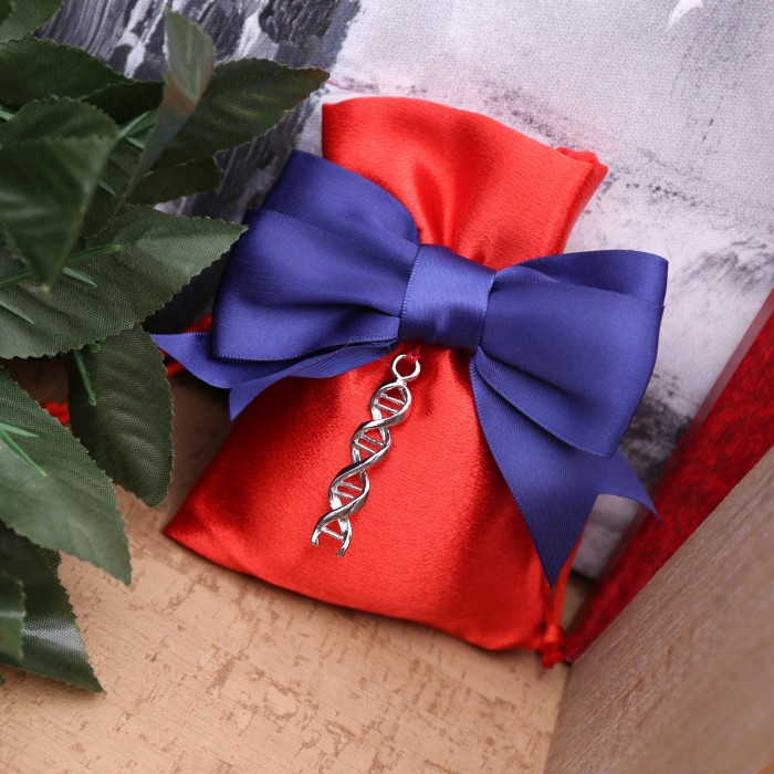 DNA con Nappina per Laurea Medicina su Sacchetto www.vialemagico.it