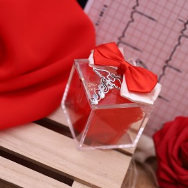 Gadget Laurea Portachiave Caduceo Traforo Farmacia su Plexiglass www.vialemagico.it