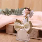 Statuina Rosario bimbo lux bomboniere confezionate su portaconfetti VASETTO VMB