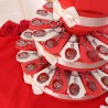 Bomboniere laurea in psicologia su torta portaconfetti con cervello simbolo psi