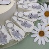 viale magico Torta bomboniere compleanno gufetto silver
