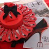 Torta Bomboniere Compleanno Portachiavi Rossetto Rosso greenford x viale magico