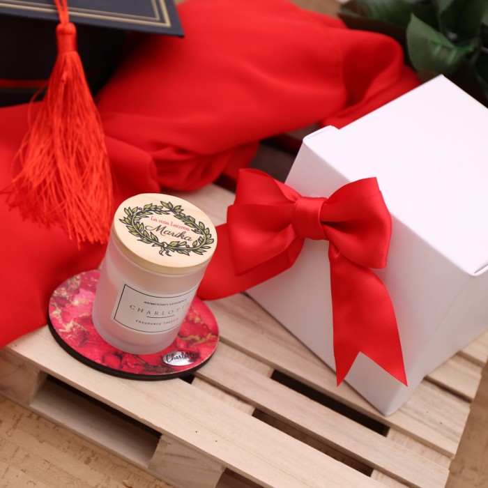 Bomboniere Laurea Utili confezionate con confetti e tappo personalizzabile