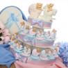 Torte Bomboniere NASCITA Gemelli Orsetti con Pony e Carrozzina Baby
