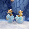 Bomboniere confezionate con statuine orsetti marinai con barca a vela
