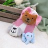 Mix di animali in peluche con magnete, tenerissimi pupazzetti in miniatura per rendere felici piccini e piccine