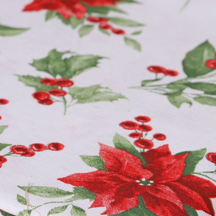 Regalo di Natale made in Italy: tovaglia in cotone per il cenone