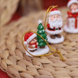 Bomboniere natalizie fai da te - quartetto di Natale per l'albero