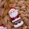 Dolce quartetto di Natale - calamite appendino per le feste babbo natale
