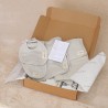 Confezione Box Regalo per corredino neutro bebé linea Alcesti