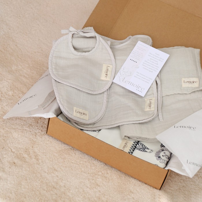Box Regalo per la nascita di una neonata o di un neonato, ideale anche per il baby shower e il gender reveal party
