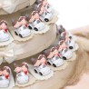 Statuina Matrimonio Sposi in  Macchina  Torta Bomboniere vmb bomboniere