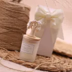 Candela linea Charlotte combinata all'albero della vita heart, dalle misure di 11.5 cm