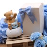 Bomboniere Battesimo bimbo Orsetto con Carillon confezionato