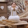 Comunione bambino carillon Bomboniera Angelo rosario confezionato