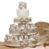 Statuina Sacra Famiglia Torta Bomboniere