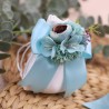Bomboniere Confezionate per Confettata con bouquet di peonie Tiffany