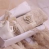 Confezione per omaggiare i tuoi ospiti nel giorno del Matrimonio con delle eleganti Bomboniere con Asciugamani