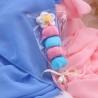 Caramellata Baby Shower Rosa e Celeste - Spiedini Marshmallow Gender Reveal