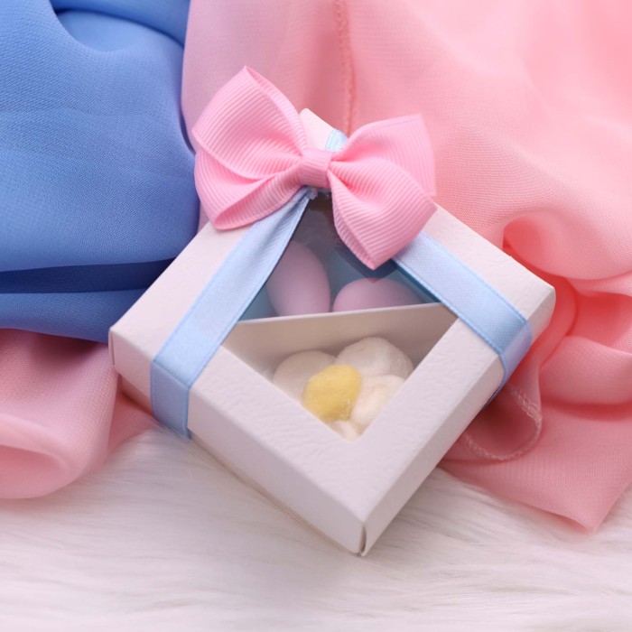 Baby Romantic Box Confettata per Gender Reveal Baby Romantic Box Confettata per Gender Reveal