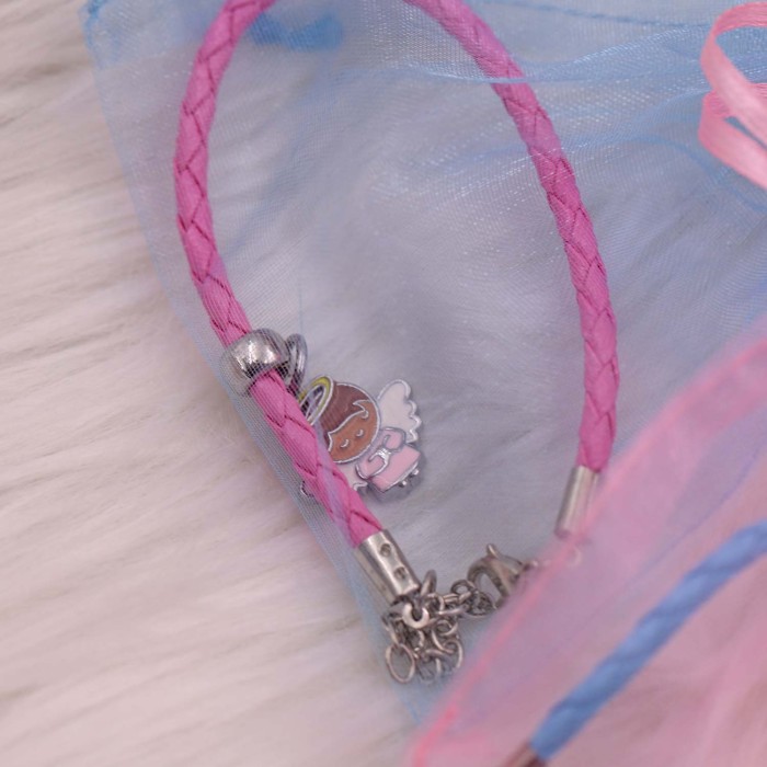 Braccialetti Charm Angioletto - Perfetti per il Tuo Gender Reveal Party