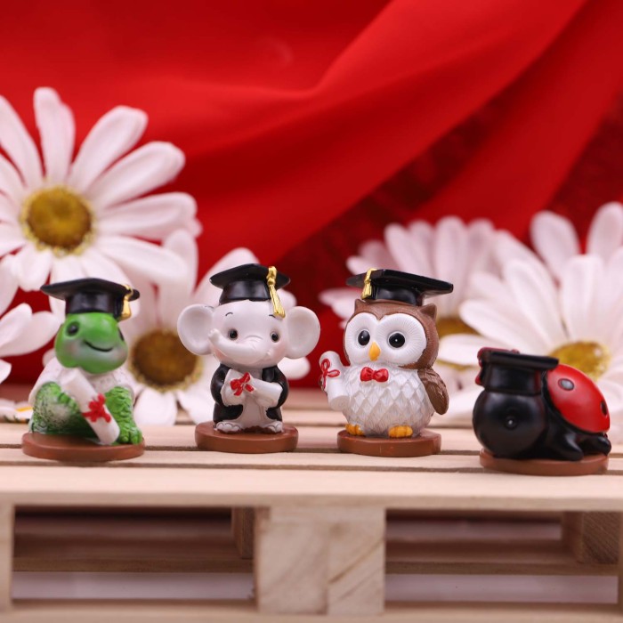 Bomboniera Laurea Animali della Fortuna Laureandi