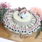 Torta Bomboniere Magneti Sposi in  Macchina