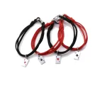 Bomboniere Compleanno Ciondoli Bracciali Kit Carte Da Poker