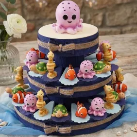 Abitanti Dell’oceano su Torta