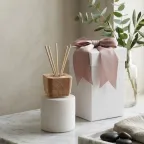 Diffusore in porcellana bianca