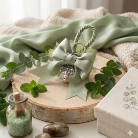 sapone con portachiavi albero sposi