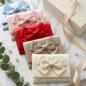 Pochette in raso