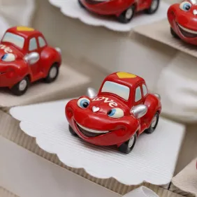 Torta Bomboniere Macchinina "Love" Rossa – Ultimi Pezzi!
