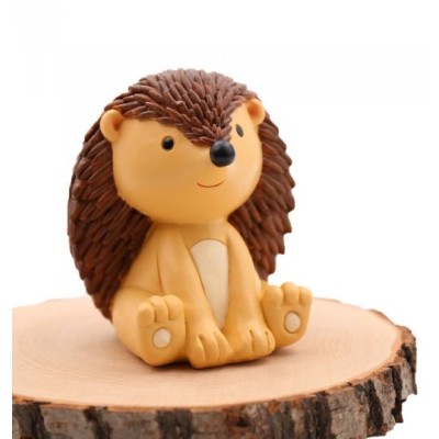 Bomboniera Maxi Statuina Riccio Della Foresta confezionato in scatola da cerimonia