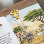 Segnalibro Giraffa - Bomboniera Nascita e Battesimo Fai da Te
