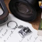 Macchina Fotografica Bomboniera fai da te Portachiavi