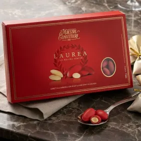 Confetti alla Mandorla Rossi - Maestri Cioccolattieri