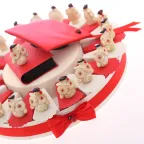 Torta Laurea Statuina Maxi Gufo Strass