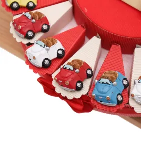 Torta Bomboniere Macchinine Cabriolet Magnete Mix Color