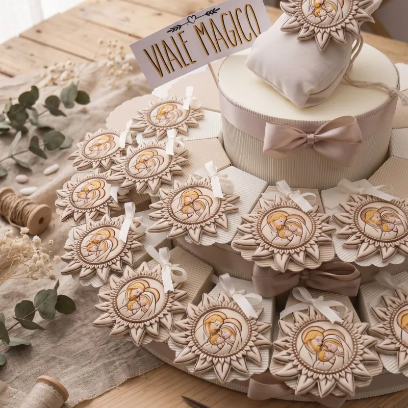 Torta Maxi Sole Sacra famiglia Cresima e Comunione