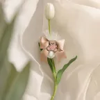il Santo Battesimo della tua bambina con la raffinata bomboniera Tulipano firmata EDG Enzo De Gasperi